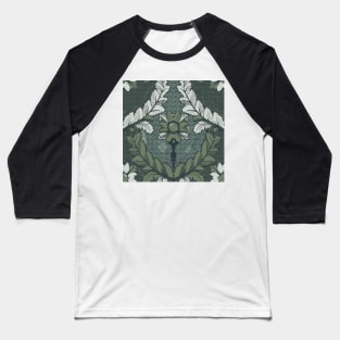 Acanthus Leaf Patterns Baseball T-Shirt